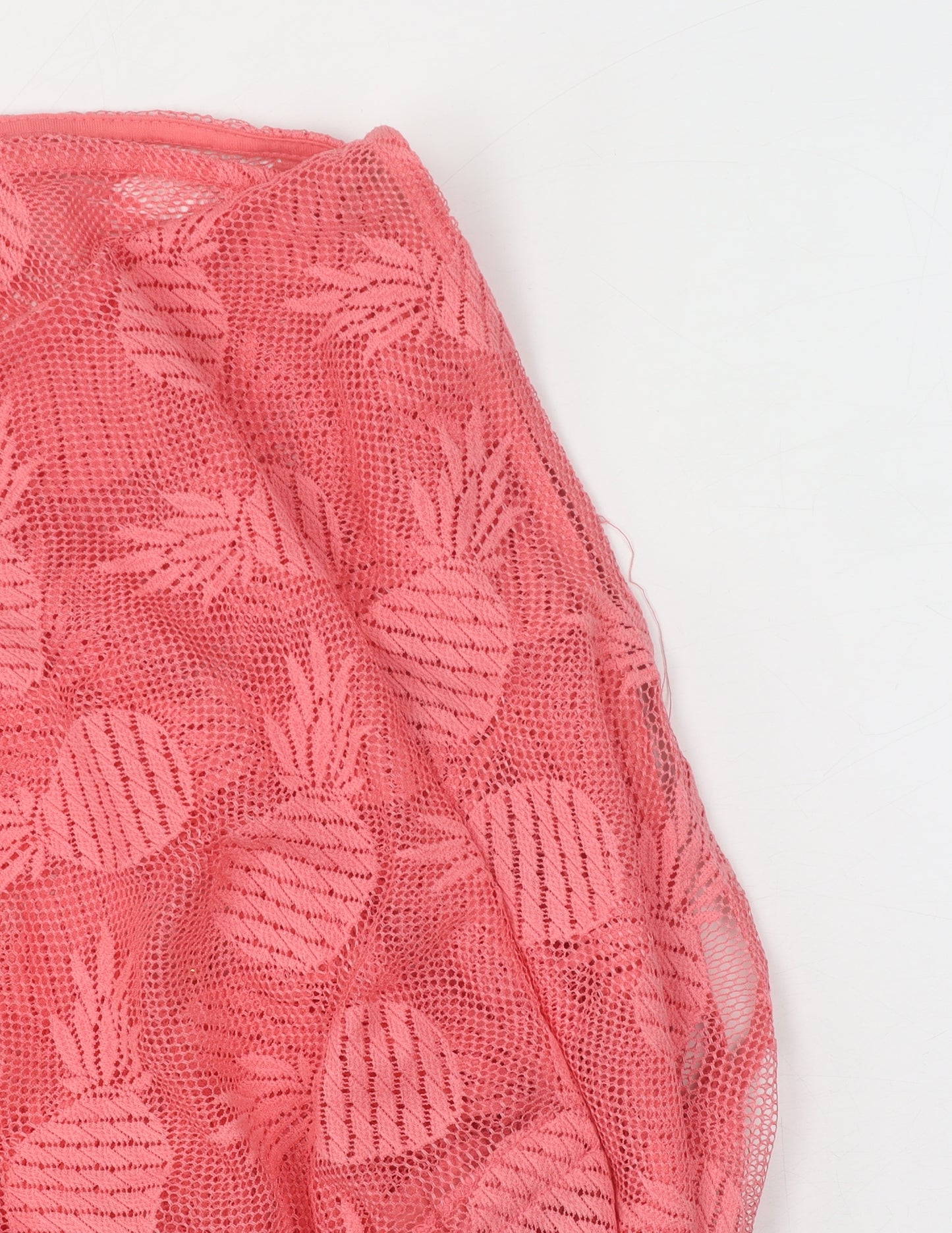 SoulCal & Co Women's Pink Cover Up 20 Plus Size Beachwear