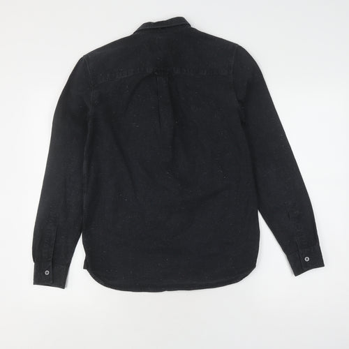 Lyle & Scott Men's Black Long Sleeve Shirt, Size L