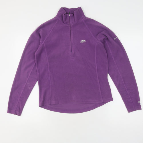 Trespass Women's Purple Fleece Sweatshirt, S, Lightweight, Breathable