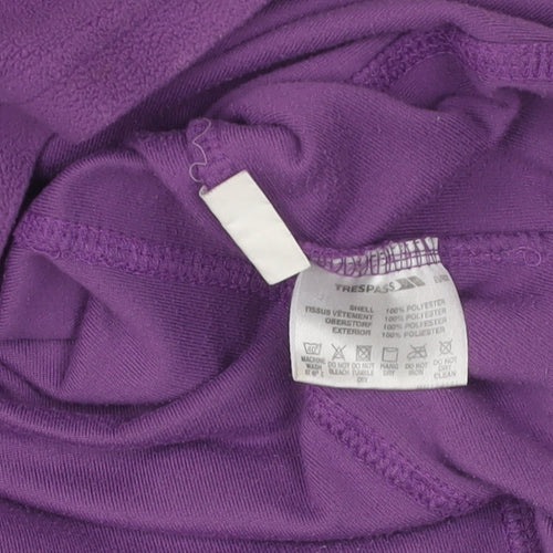 Trespass Women's Purple Fleece Sweatshirt, S, Lightweight, Breathable