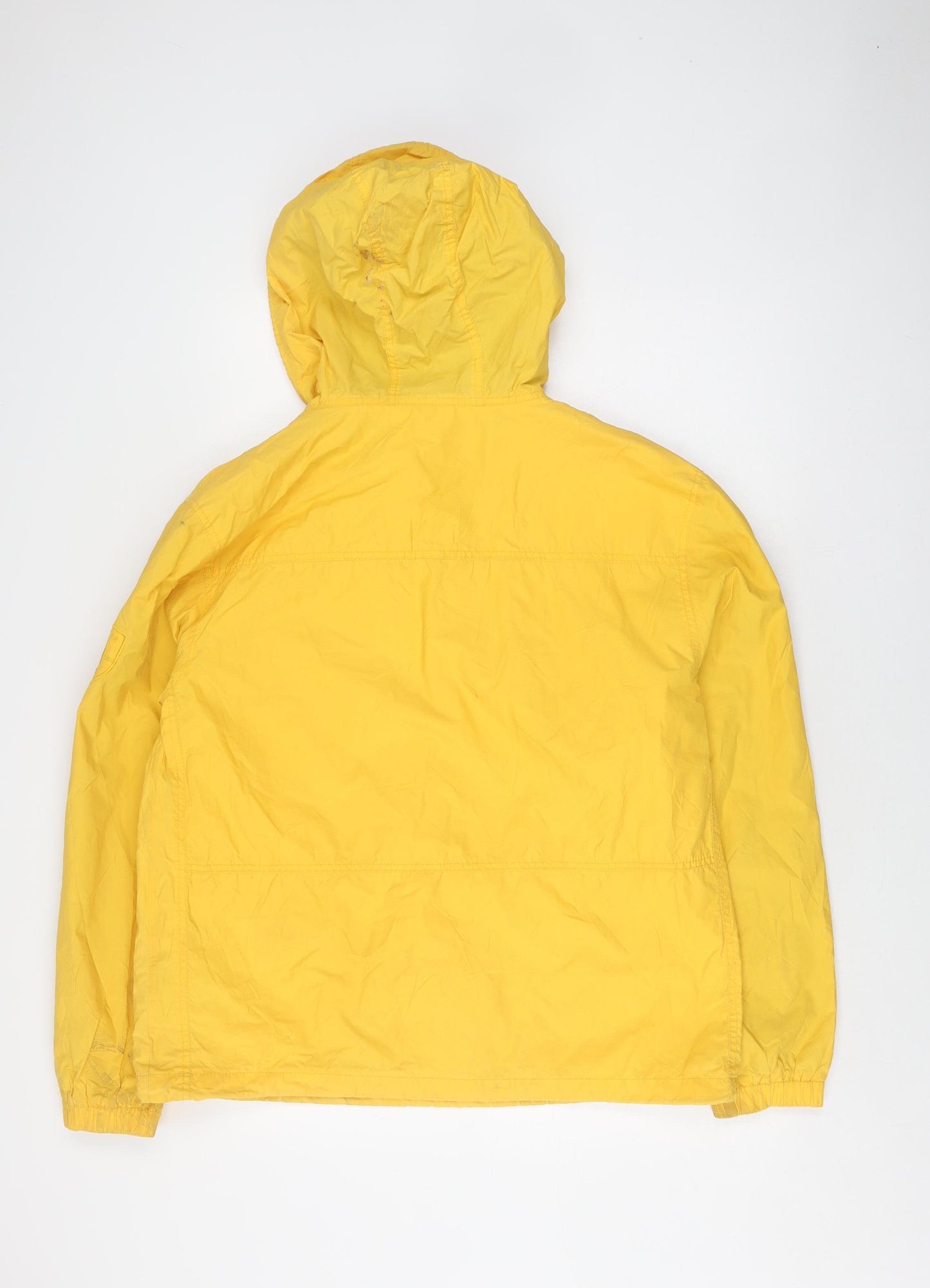 Tommy Hilfiger Men's Yellow Windbreaker Jacket L