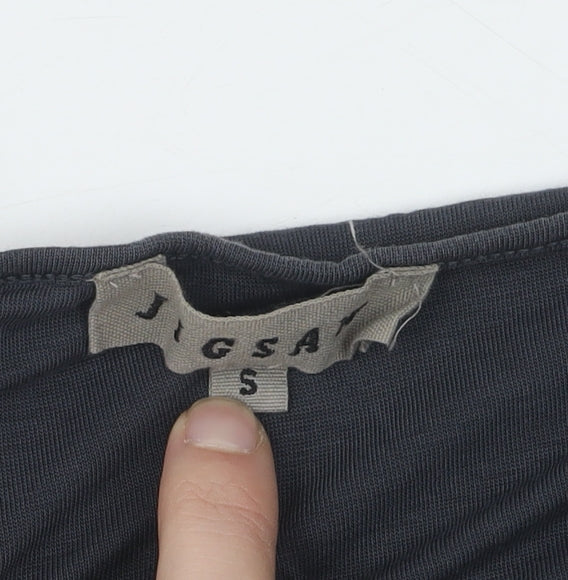 Jigsaw Women's Black Long Sleeve Belted Dress S