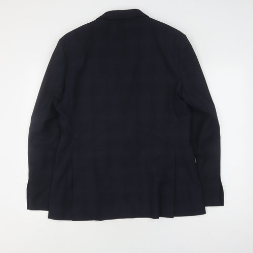 French Connection Men's Blue Slim Fit Blazer Size 42R