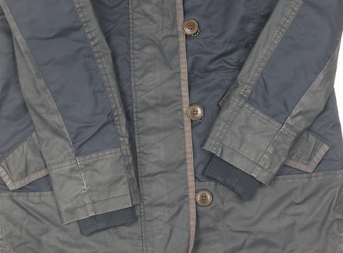 Next Women's Blue Parka Coat, Size 12, Hooded Casual