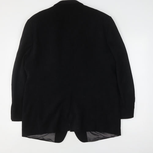 Debenham & Freebody Men's Black Blazer Jacket 42S