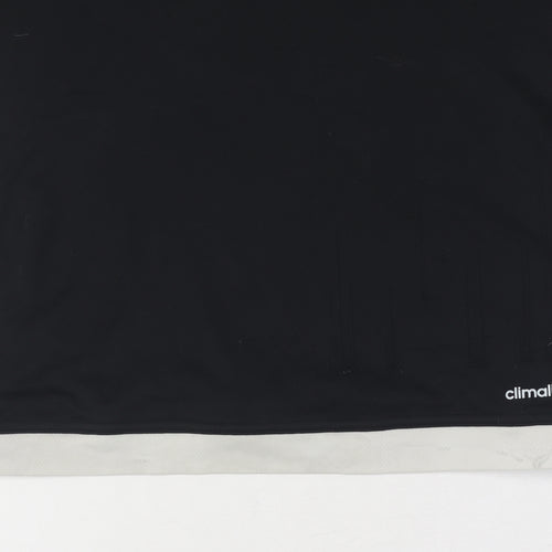 Adidas Boys' Black 9-10 T-Shirt, Climalite, Breathable