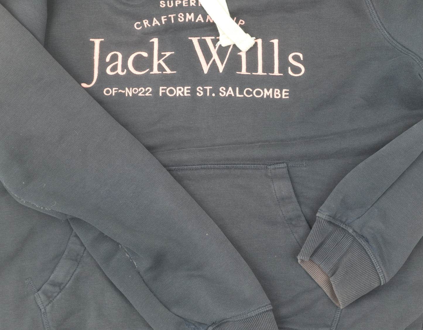 Jack Wills Women's Black Pullover Hoodie Size 16