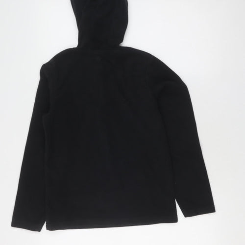 Mountain Warehouse Boys Black Fleece Hoodie 11-12 Years