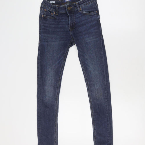 Jack & Jones Unisex Kids Blue Skinny Jeans - Size 11 Years