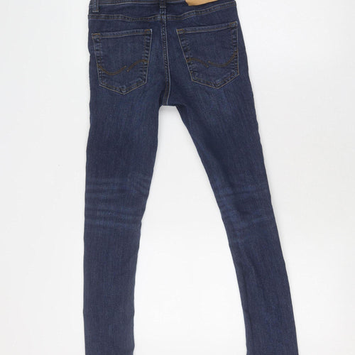 Jack & Jones Unisex Kids Blue Skinny Jeans - Size 11 Years