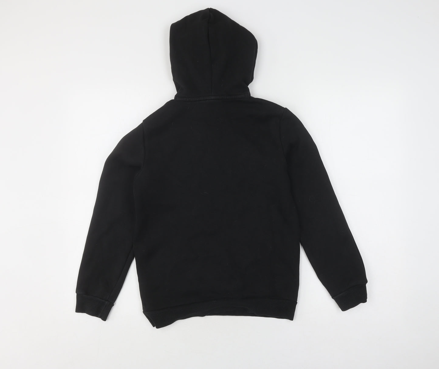 Puma Boys Black Hoodie Pullover 11-12 Years Sports Logo