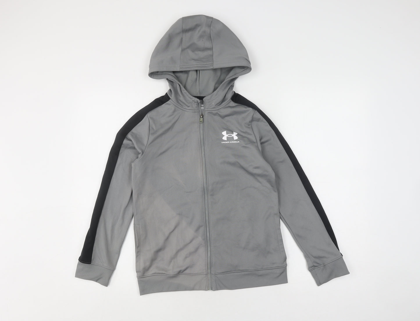 Under Armour Grey Unisex Track Jacket M - Gym & Running