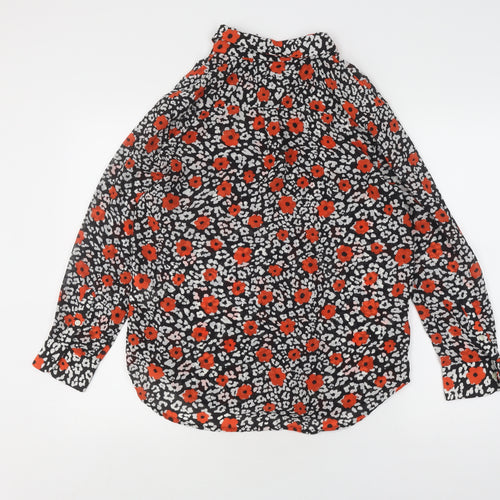 Banana Republic Women's Floral Blouse, S Petites, Multicoloured