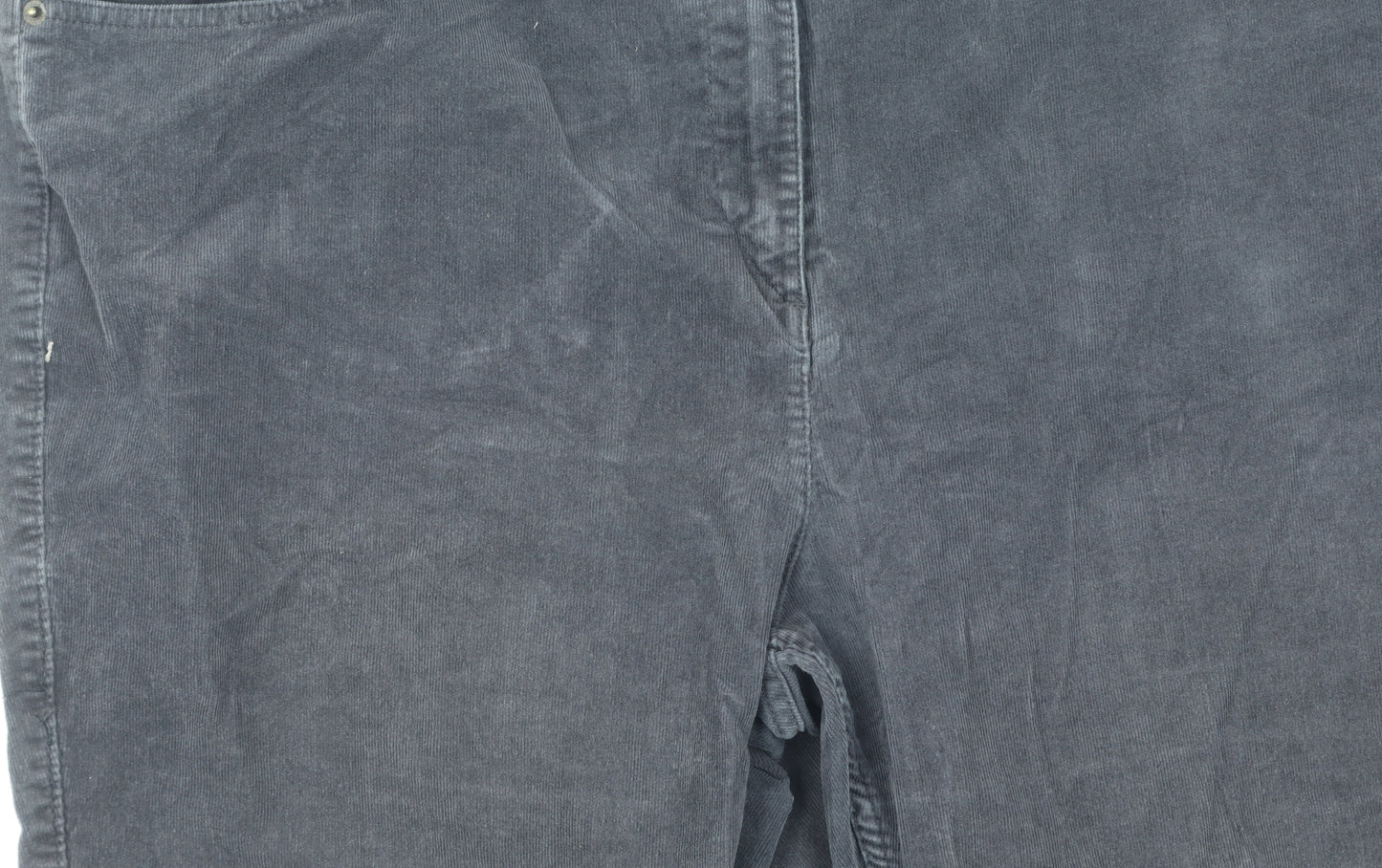 Marks and Spencer Women’s Grey Corduroy Trousers Size 20