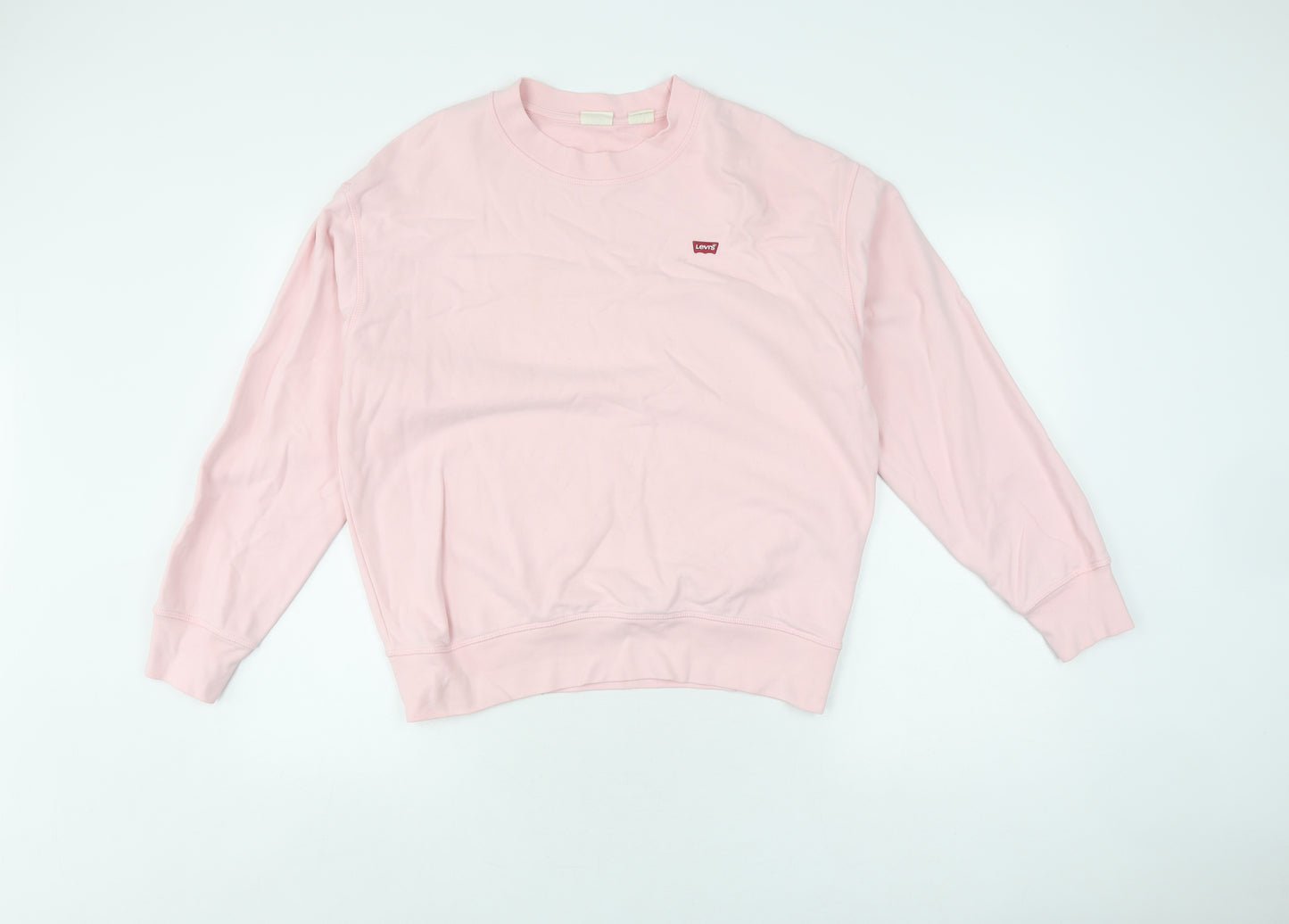 Levi's Women's Pink Pullover Sweatshirt, Size M