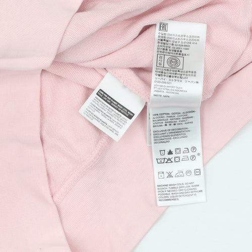 Levi's Women's Pink Pullover Sweatshirt, Size M