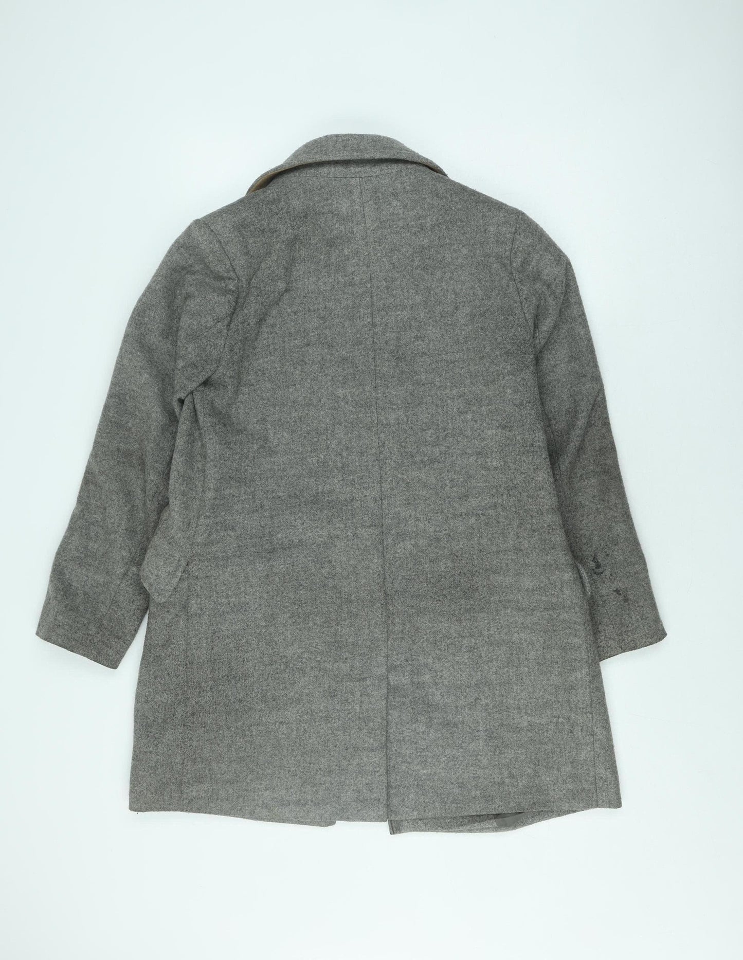 Dorothy Perkins Grey Women's Pea Coat Size 8