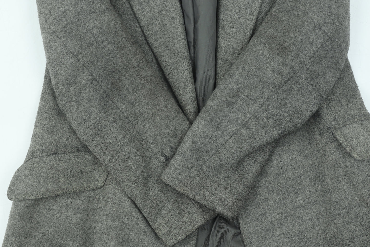 Dorothy Perkins Grey Women's Pea Coat Size 8