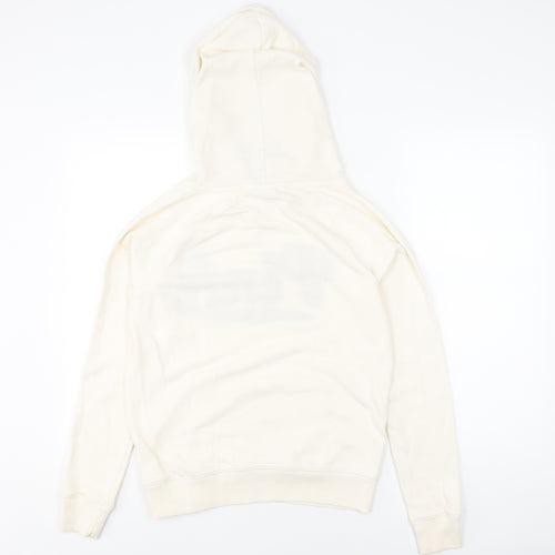 Victoria's Secret PINK Women's Ivory S Pullover Hoodie