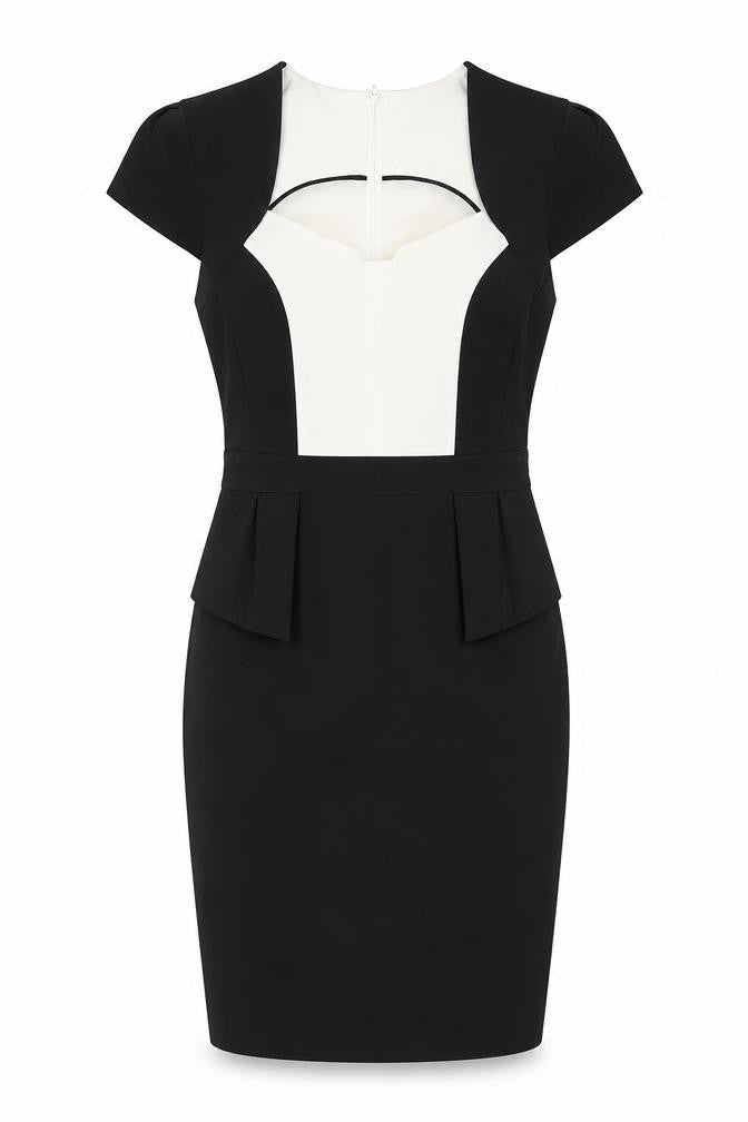 Dorothy Perkins Women's Two-Tone Sheath Dress Size 10