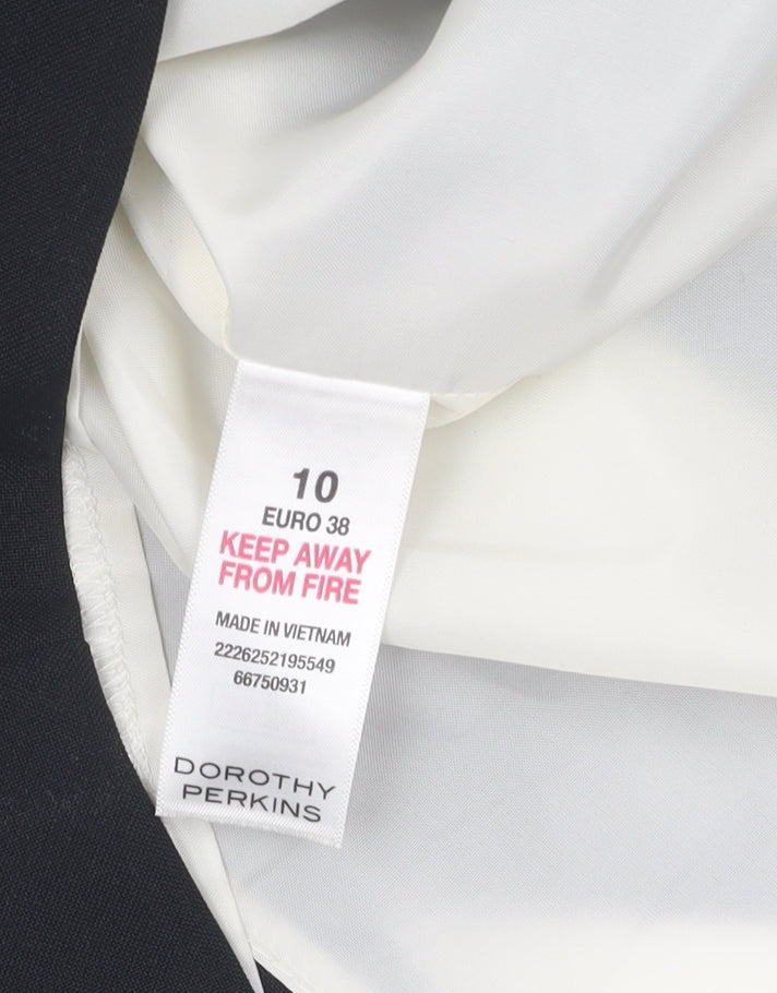 Dorothy Perkins Women's Two-Tone Sheath Dress Size 10