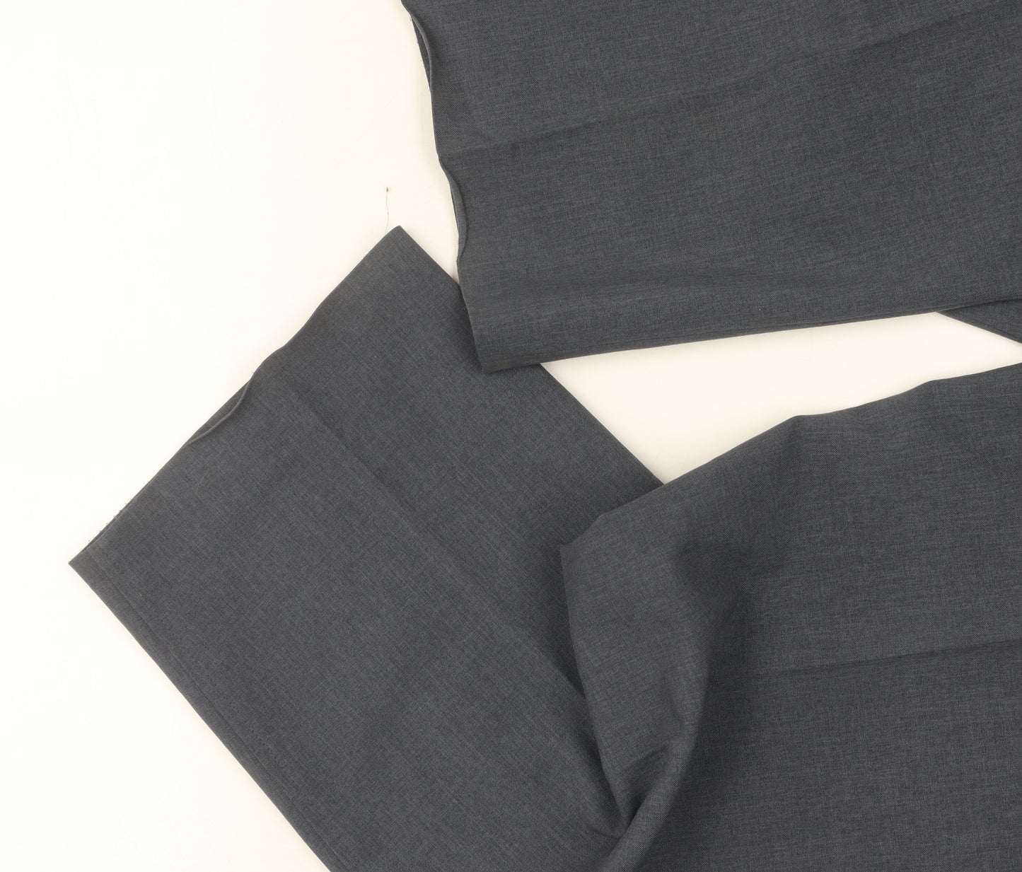 Farah Men's Blue Regular Fit Trousers, Size 42