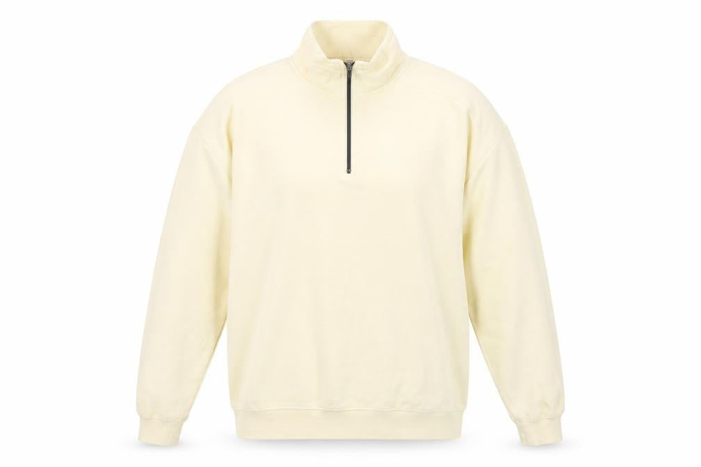 Kirkland Signature Ivory L Unisex Cotton Sweatshirt