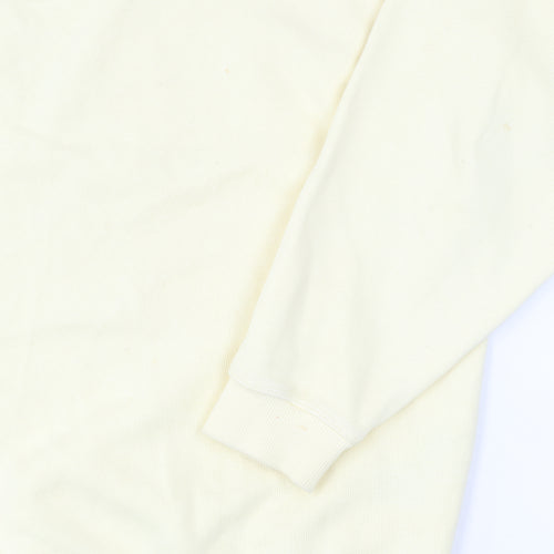 Kirkland Signature Ivory L Unisex Cotton Sweatshirt