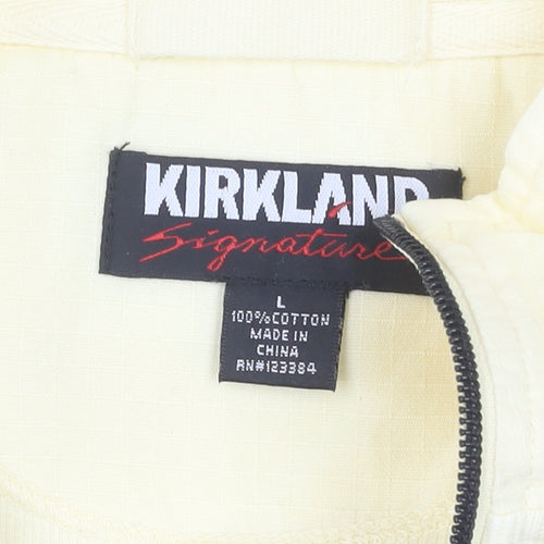 Kirkland Signature Ivory L Unisex Cotton Sweatshirt