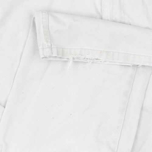 Zenos Women's White Straight Jeans Size XL