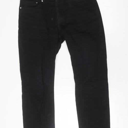 H&M Women's Black Straight Jeans Size 8