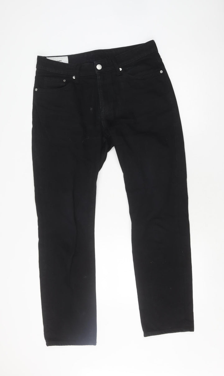 H&M Women's Black Straight Jeans Size 8