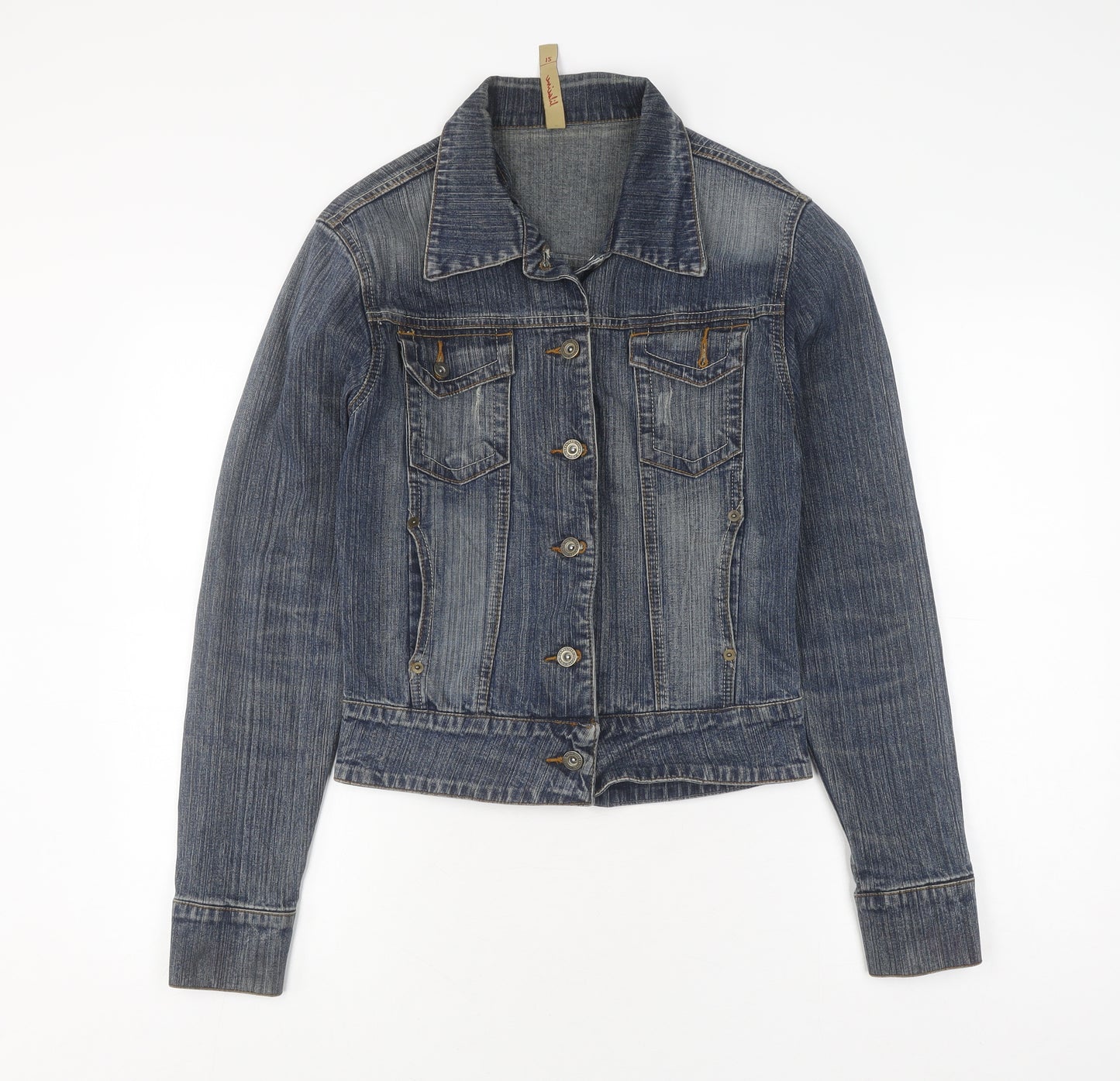 Lilac Women's Blue Denim Jacket Size 12 Casual