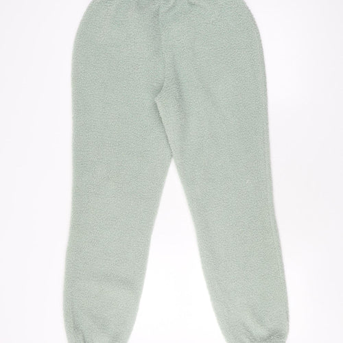 ASOS Green Fleece Sweatpants, Women's Size 8, Casual Comfort
