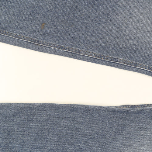 New Look Teens Blue Wide-Leg Denim Jeans Size 13