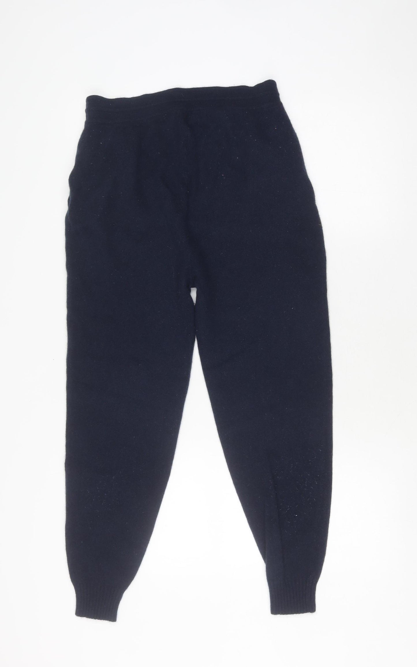 Marks and Spencer Women's Blue Cashmere Jogger Trousers M