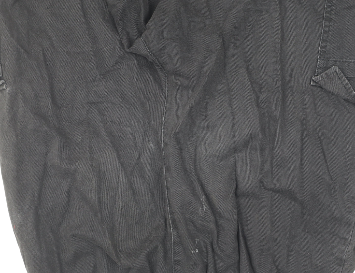 H&M Women's Black Cargo Trousers Size 12