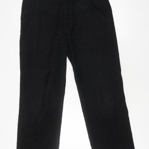 Harmer Men's Black Corduroy Trousers Size 34