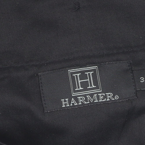 Harmer Men's Black Corduroy Trousers Size 34