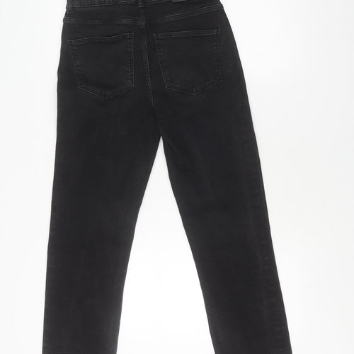 Pieces Women's Black Straight Jeans S