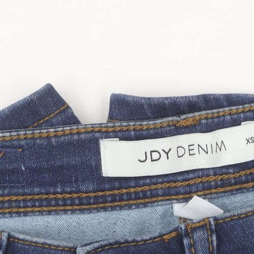 JDY Denim Womens Blue Casual Shorts Size 6