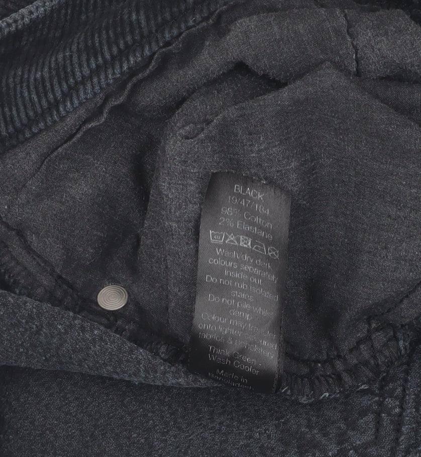 M&Co Women's Black Petite Trousers Size 10