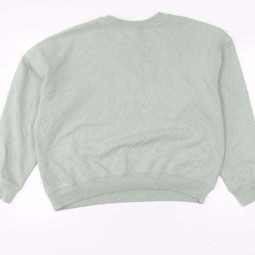 H&M Unisex Green Pullover Sweatshirt Size 12