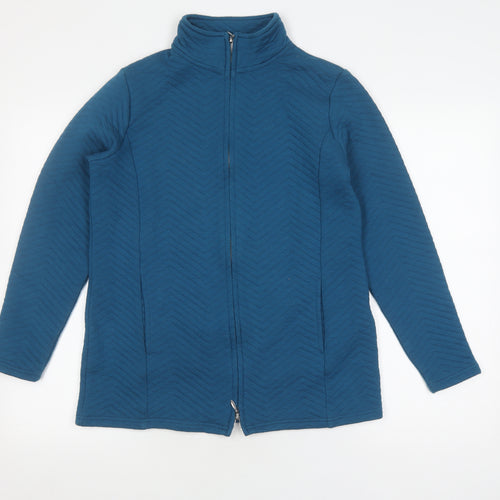 Tulchan Women's Blue Mid-Length Jacket Size 12