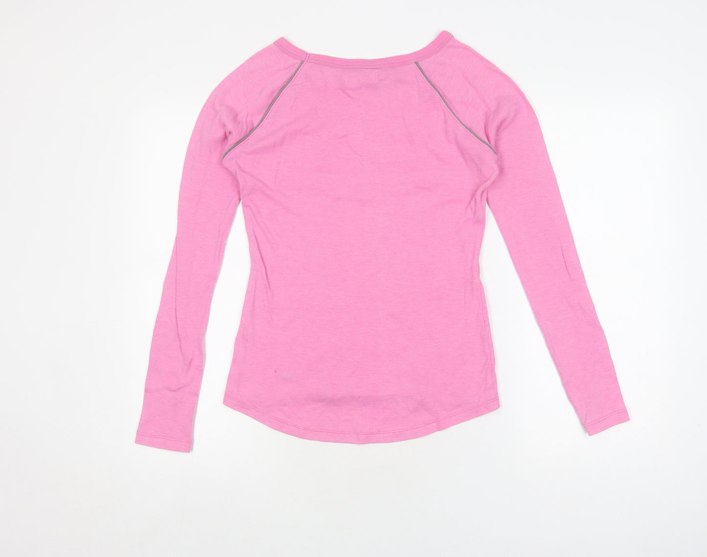 Gilly Hicks Women's Pink Long Sleeve T-Shirt, Size S