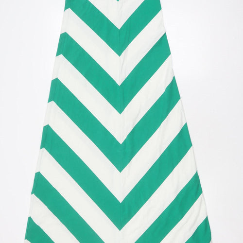 Gap Women's Multicoloured Striped Tank Dress S