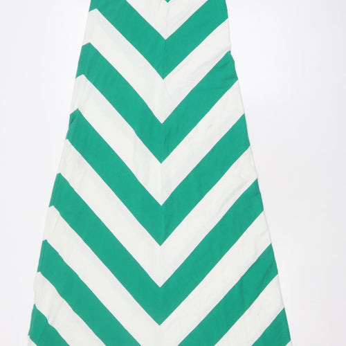 Gap Women's Multicoloured Striped Tank Dress S