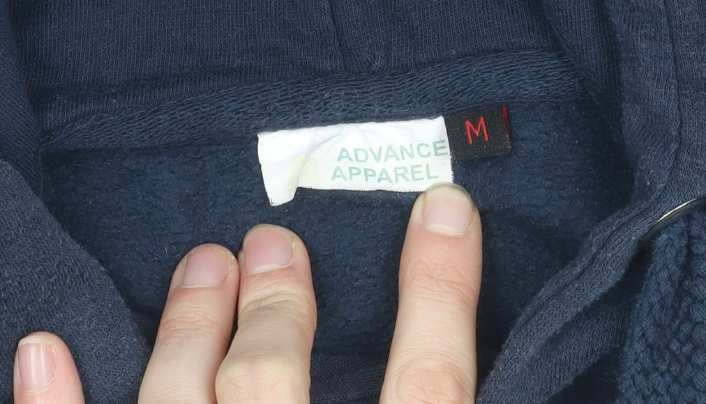 Advance Apparel Unisex Blue Hoodie M Pullover Fantasy