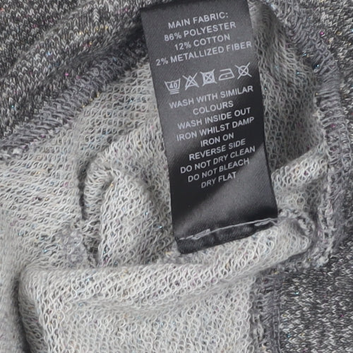 Oliver Bonas Women's Grey Sheath Dress Size 12