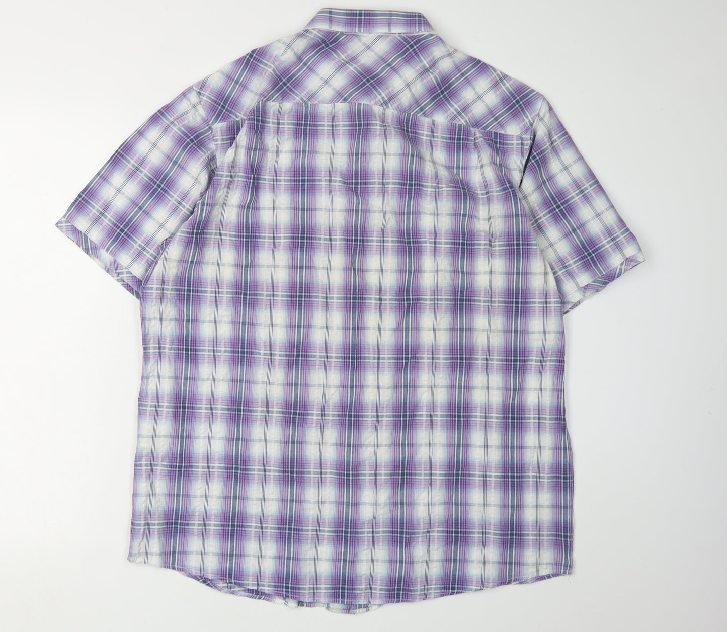 James Pringle Men's Multicolour Plaid Shirt L